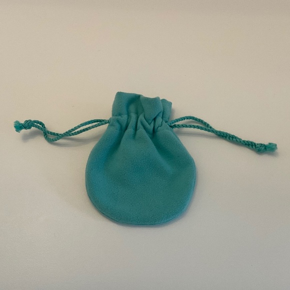 Empty Tiffany & Co. Blue Pouch (Small) - Picture 2 of 2